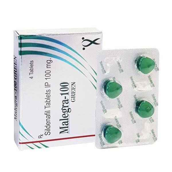 Malegra-Green-100-Mg