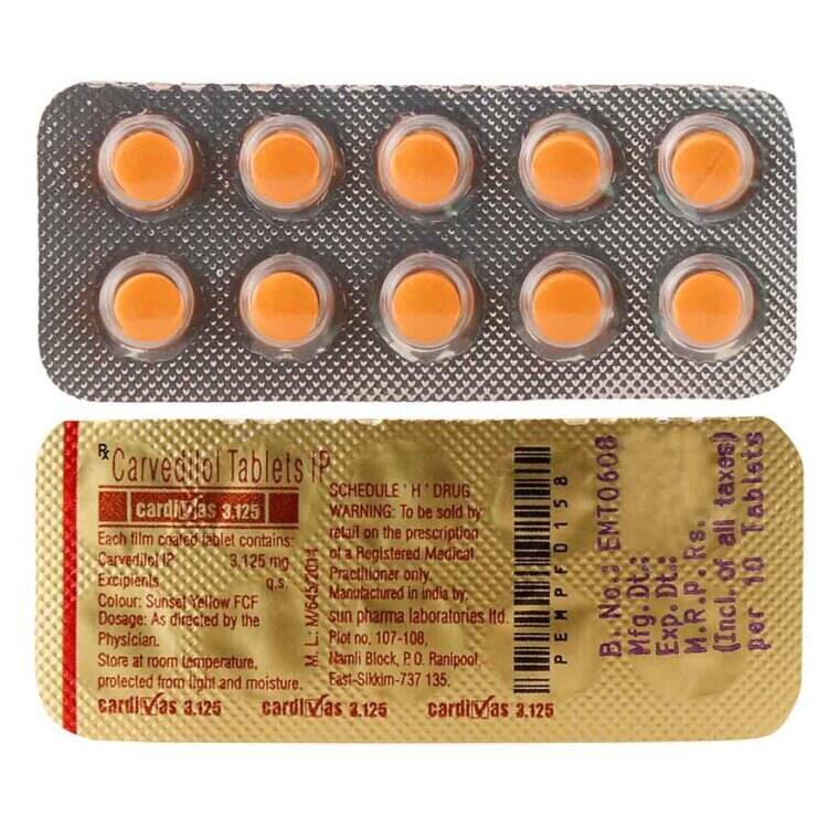 cardivas_3.125mg_tablet
