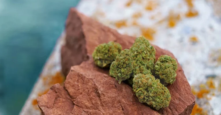 Marijuana moon rocks