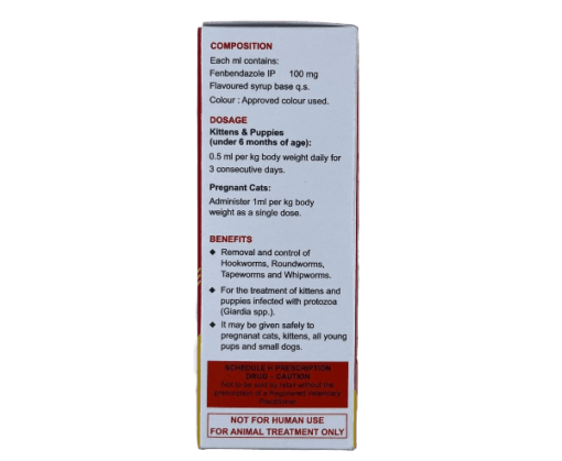 fenever pet suspension Fenbendazole